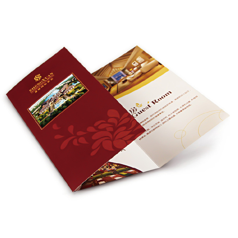 Meishi-Custom printed leaflet brochure and flyer booklet printing service