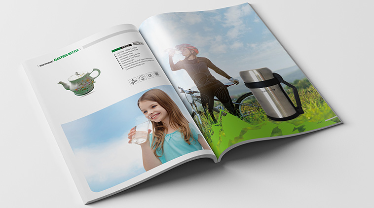 Meishi-Customized Printed Catalog User Manual Color Brochure Printing-1