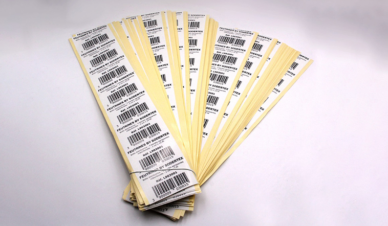 Meishi-Printed Custom Adhesive waterproof Shipping logistics label stickers-1