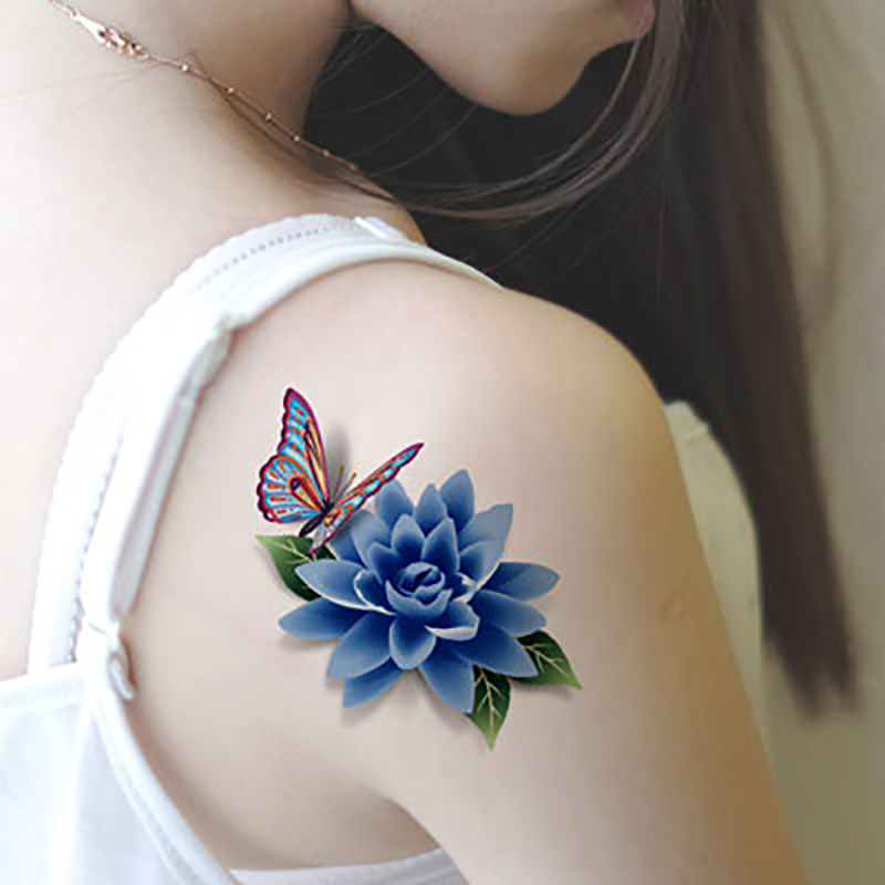 Meishi-Custom Tattoo Sticker Beautiful 3d Tattoo Temporary Tattoo Sticker-13