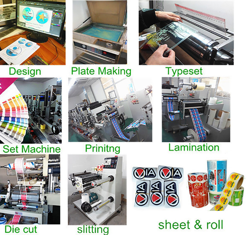 Meishi-Best Stickers labels sheets self adhesive roll accept custom order