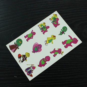 Custom Non-toxic and safe temporary tattoos for kids